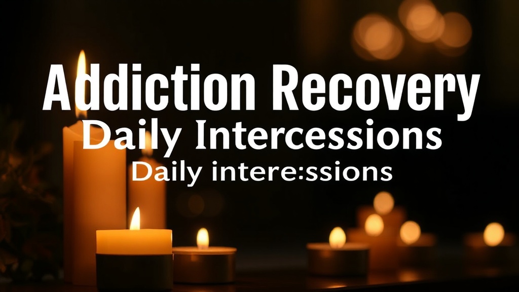 30 Days of Prayer for Addiction Recovery: Daily Intercessions for Healing and Freedom