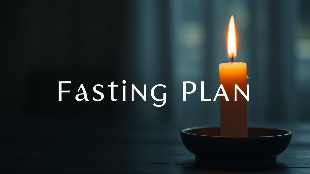 Fasting and Prayer Plan: A Structured Guide for a 3, 7, or 21-Day Spiritual Breakthrough