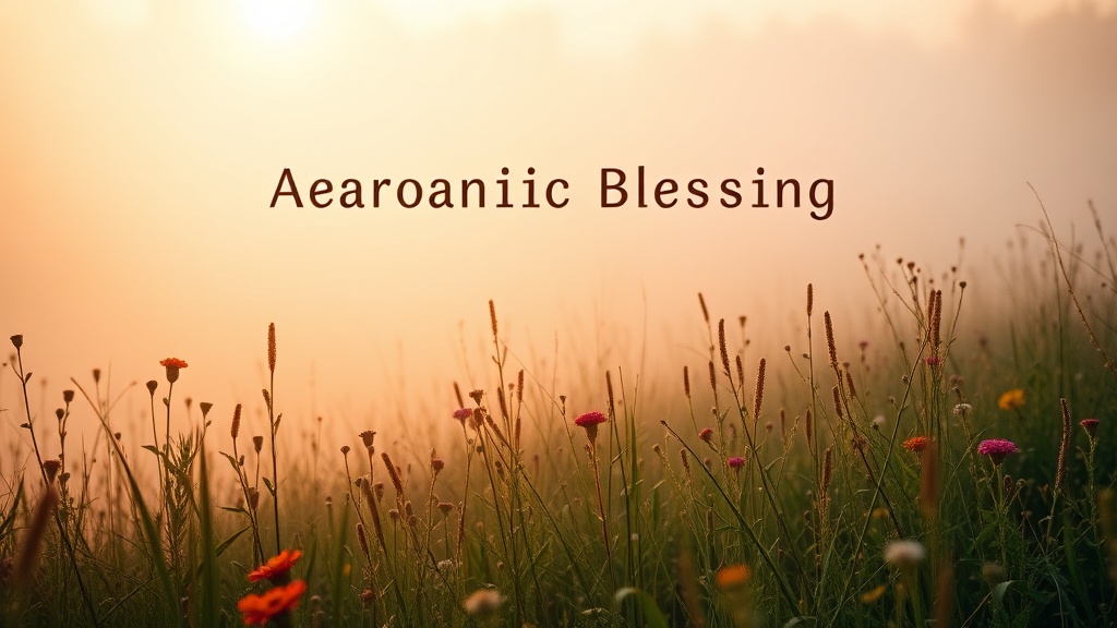 Numbers 6: The Aaronic Blessing — The Most Beautiful Benediction in Scripture