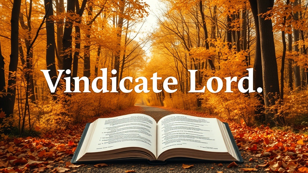 Vindicate Me Lord: Psalm 26 Study