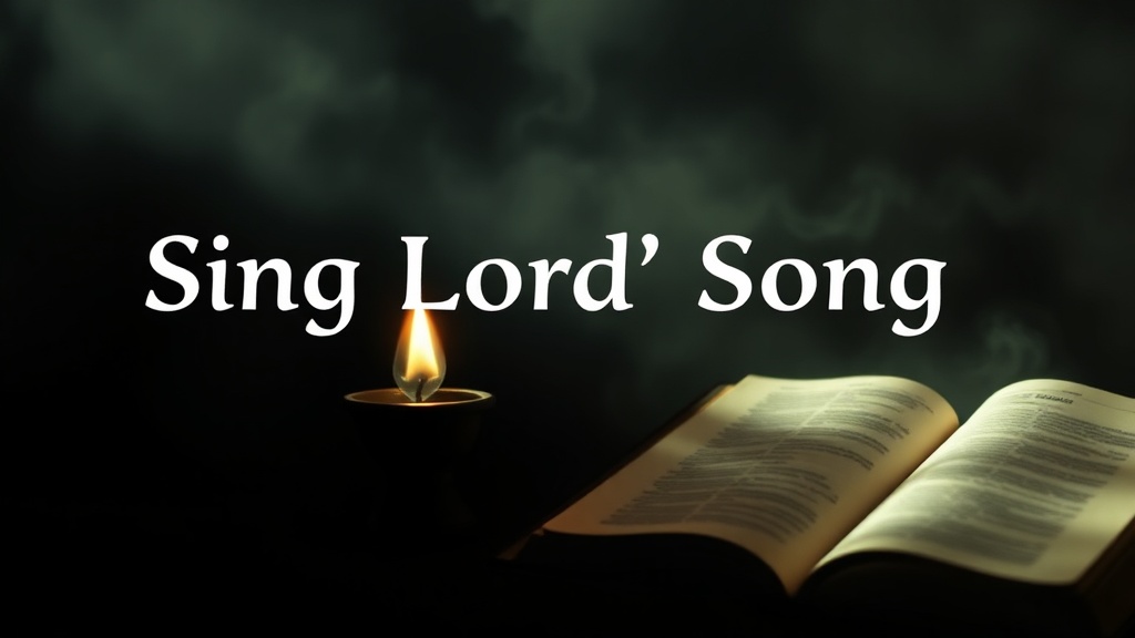 Sing to the Lord a New Song: Psalm 33