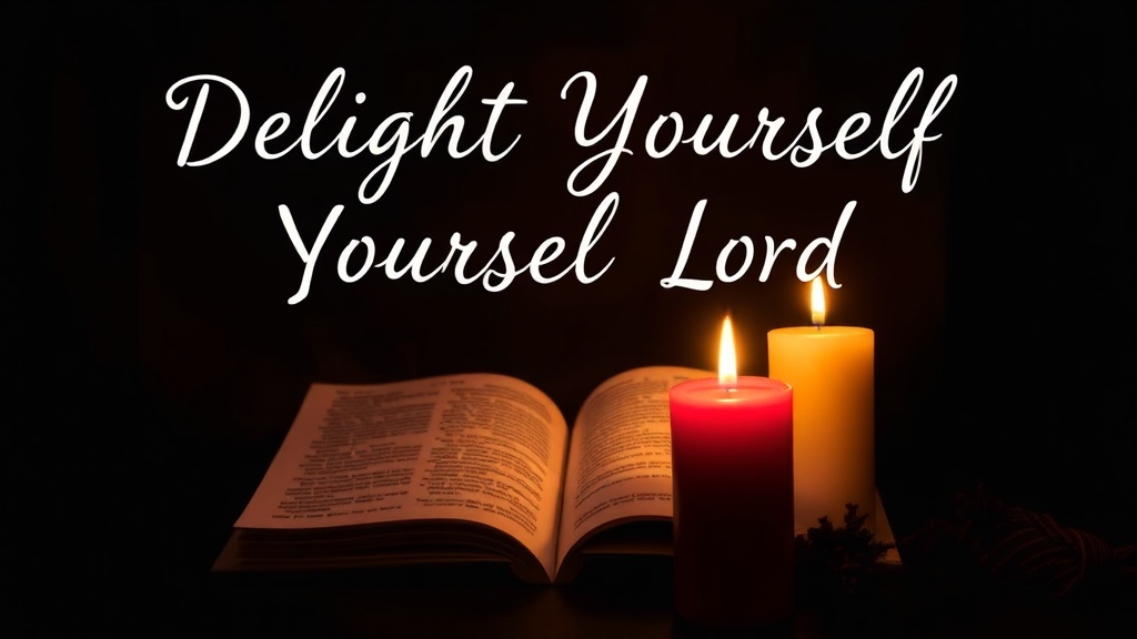 Delight Yourself in the Lord: Psalm 37 Study