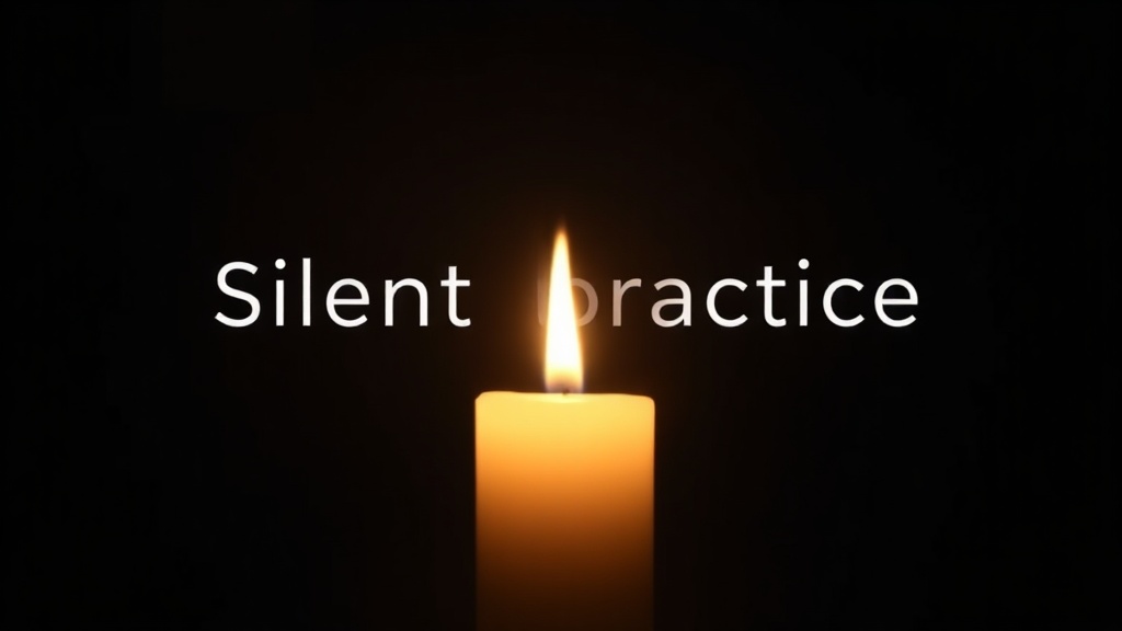 Silent Prayer Practice: The Art of Being Still Before God Without Filling the Silence